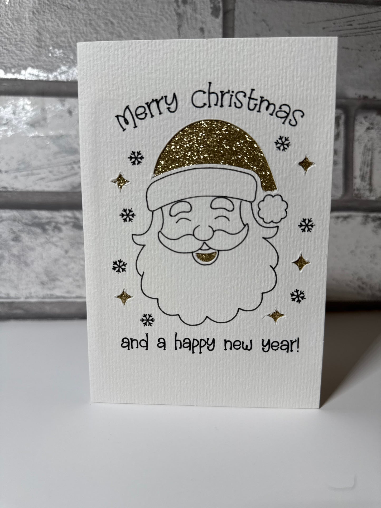 Merry Christmas Santa Christmas Card