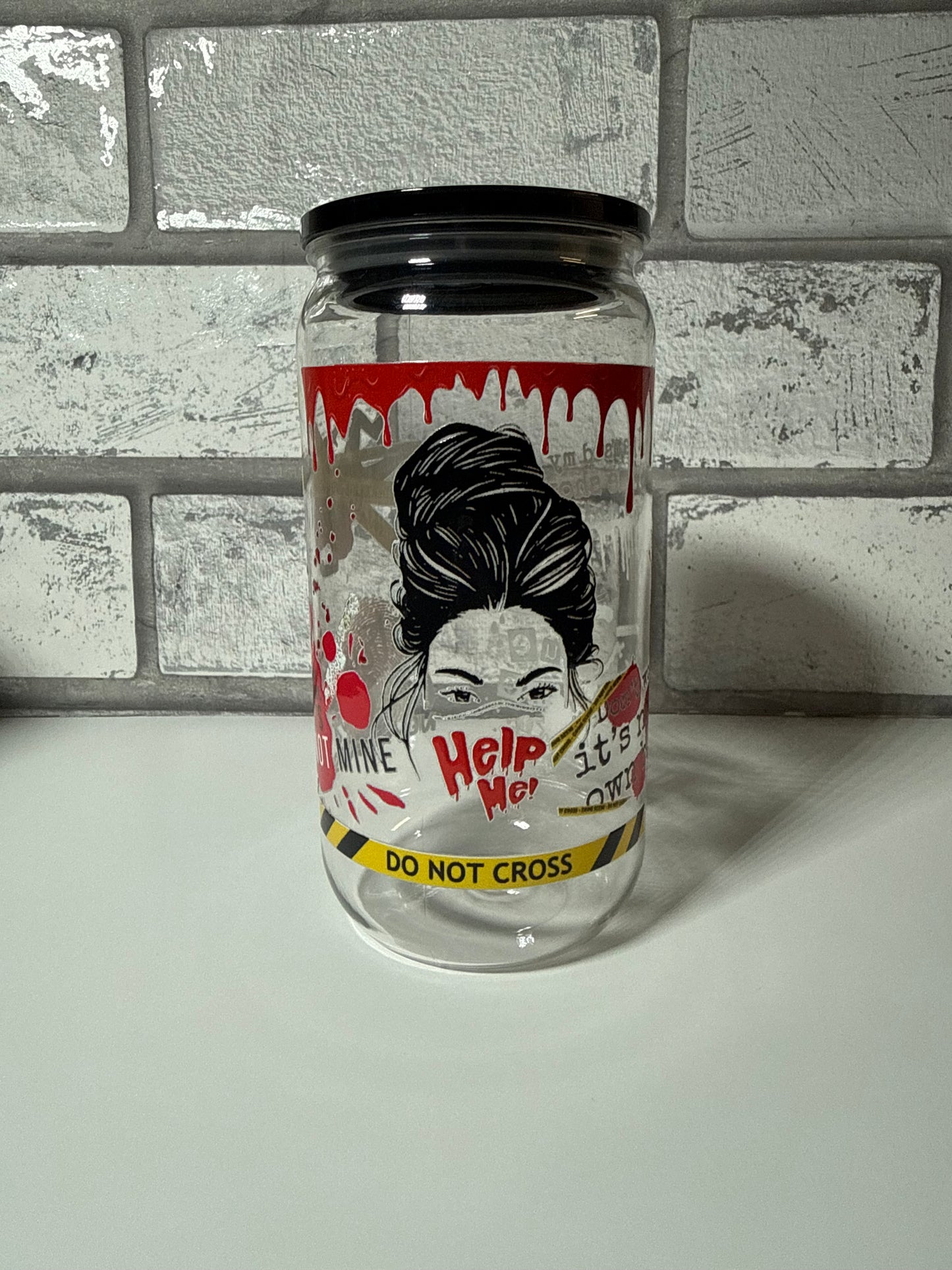 16 oz True Crime Junkie Plastic Tumbler