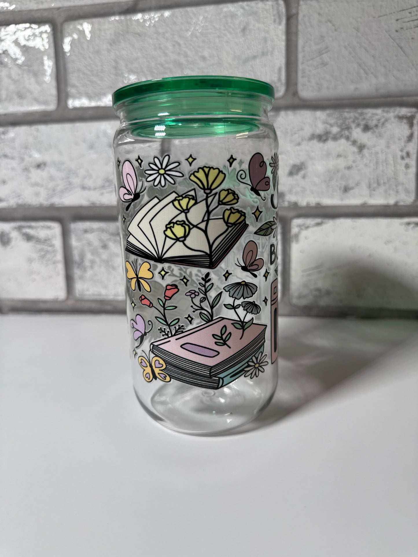 16 oz "Sorry I'm All Booked Up" Plastic Tumbler