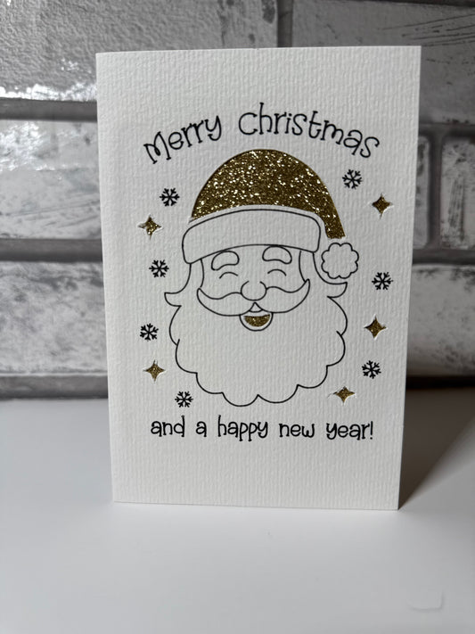 Merry Christmas Santa Christmas Card