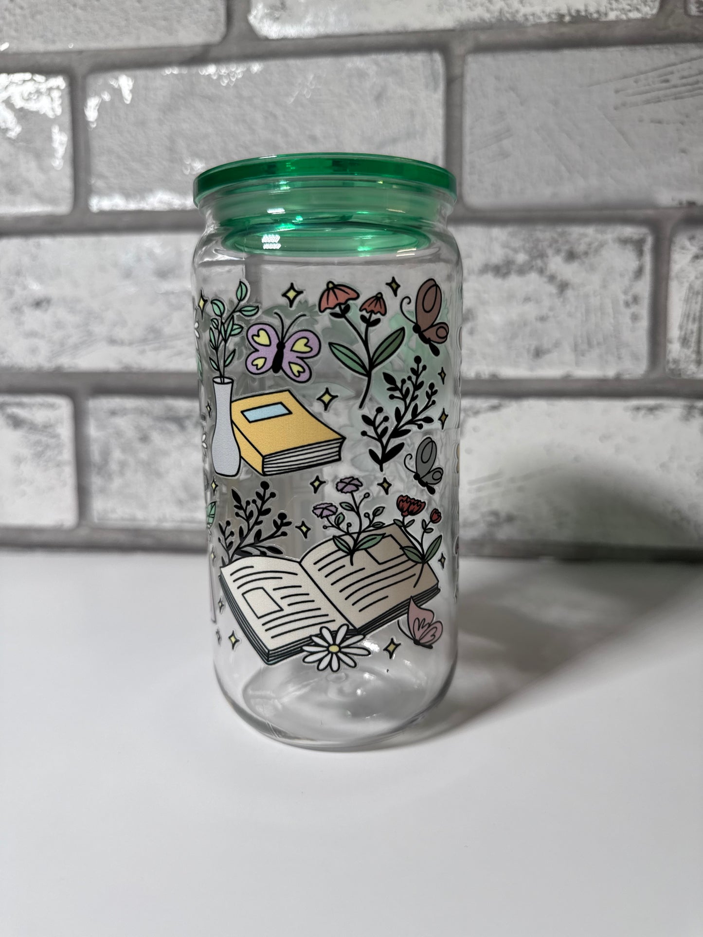 16 oz "Sorry I'm All Booked Up" Plastic Tumbler