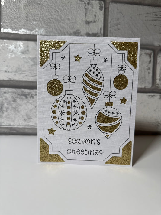 Season's Greetings Christmas Card
